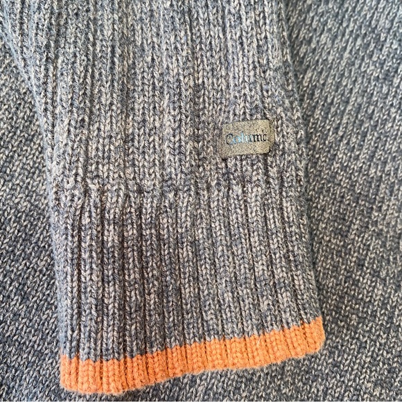 Columbia Sweater Men's XXL Cotton Knit Pullover Crew Neck Brown - Picture 4 of 7